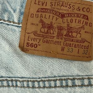 Levi 560 Shorts